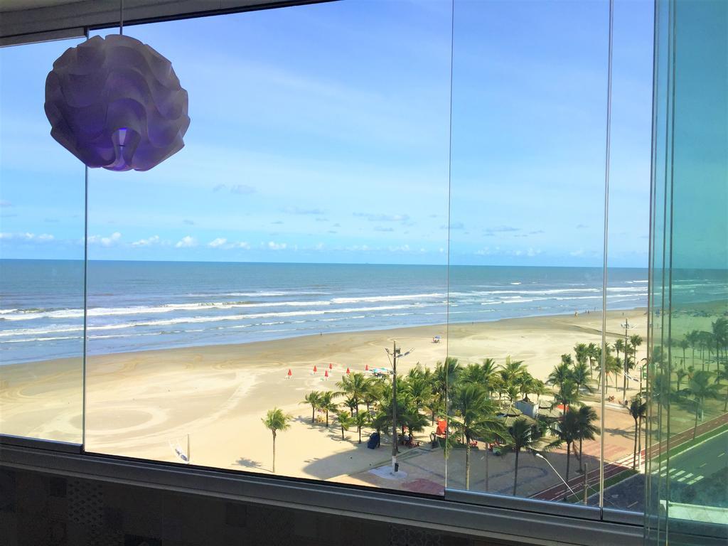 Apartamento Frente Ao Mar Em Praia Grande Apartment Praia Grande  Bagian luar foto